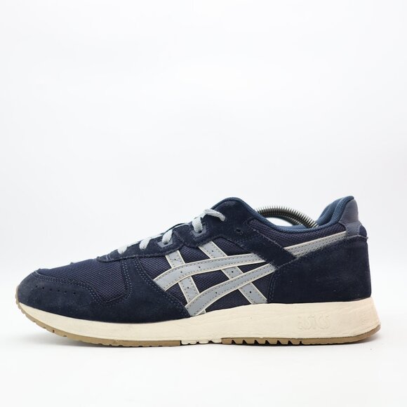 Asics Lyte Men's 11.5 Classic Casual Athletic Midnight Navy/Sheet Rock Sneakers - Picture 4 of 10